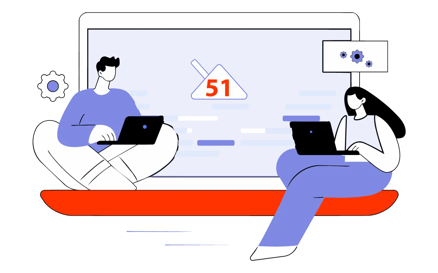 51 showing where gate sits