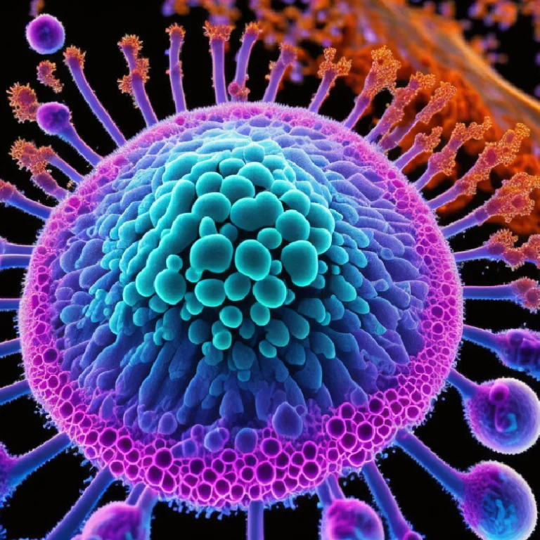 Highly magnified colorful molecular structure representing amino acids in DNA, symbolizing Codon Alchemy Part 6: Threonine, Tryptophan, Tyrosine, and Valine.